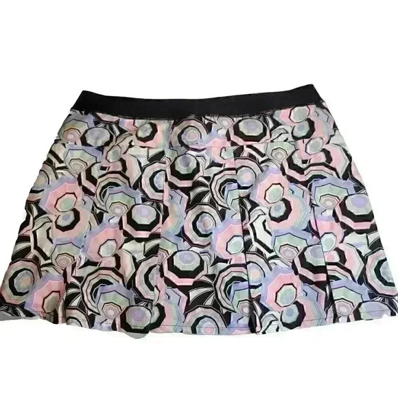 Ralph Lauren Rlx Women's Size Large Golf Skirt Skort Geometric Pockets - Picture 3 of 12